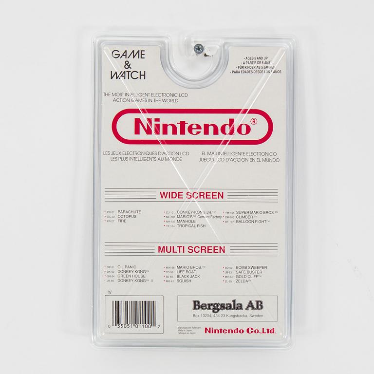 A Nintendo Game&Watch Mario the Juggler game Japan 1991.