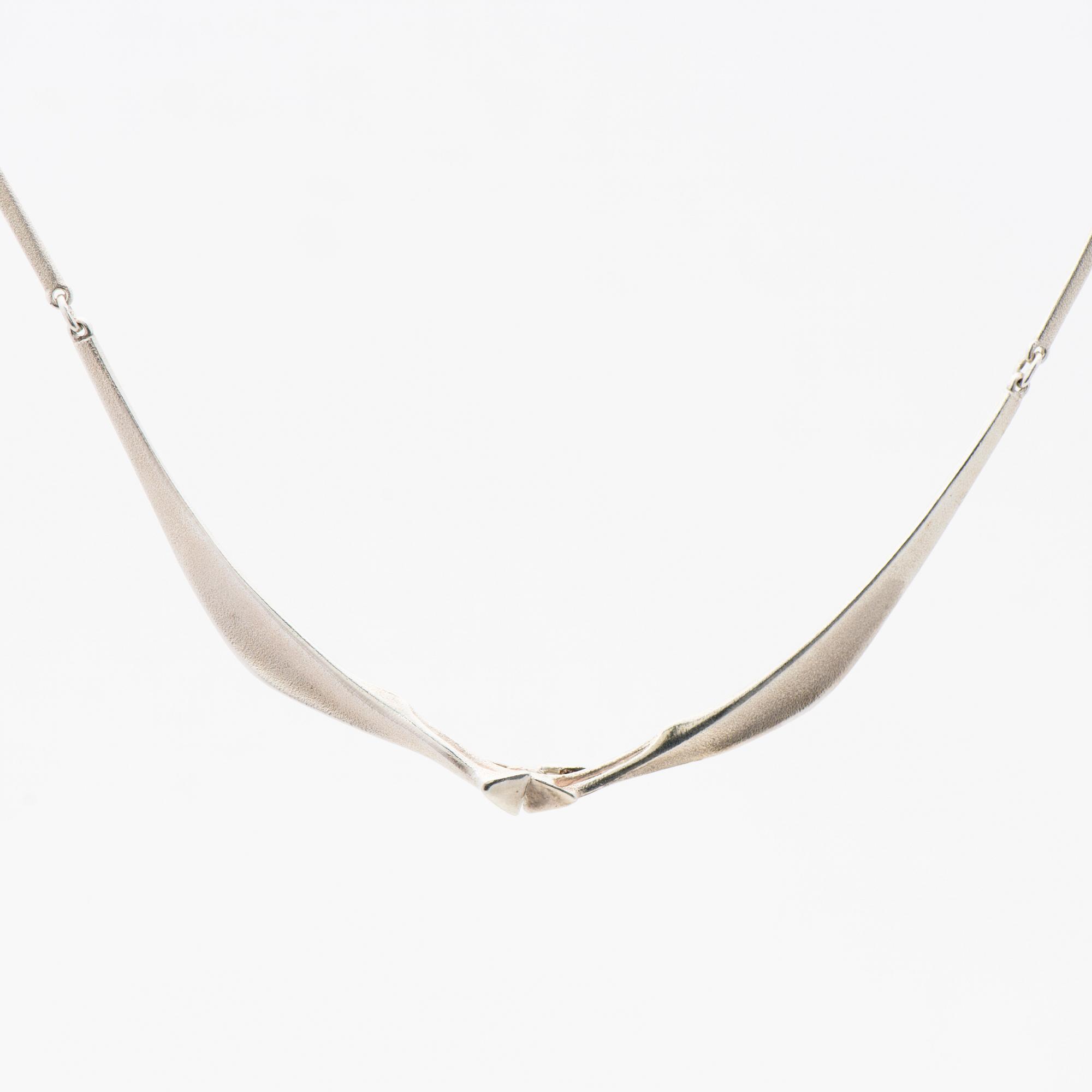 A LAPPONIA NECKLACE, silver, 1994.