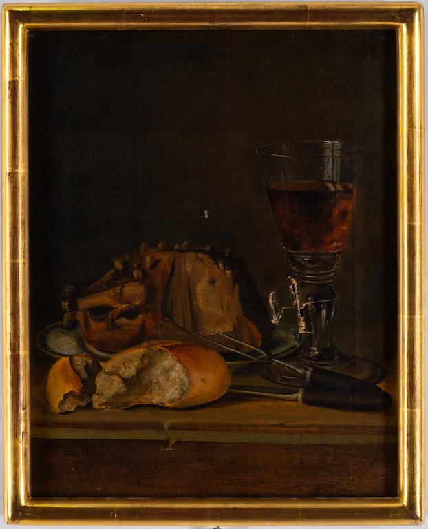 Lorens Wilhelm Holm, oil on canvas, signed and dated 1849.