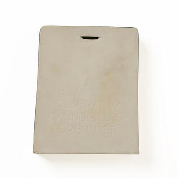 Stig Lindberg, väggplakett, Gustavsberg.