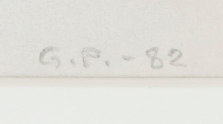 Gunnar Pohjola, akvareller, 2 st, signerad och daterad -82 och -83.