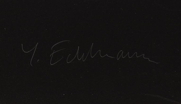 Yrjö Edelmann, "Balance between grey and blue".