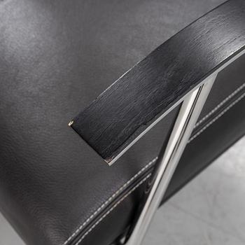 Gunilla Allard, a 'Sahara' leather upholstered easy chair from Lammhults, 21st Century.