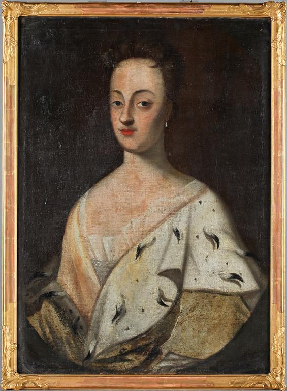 OKÄND KONSTNÄR, olja på duk, 1700-tal.