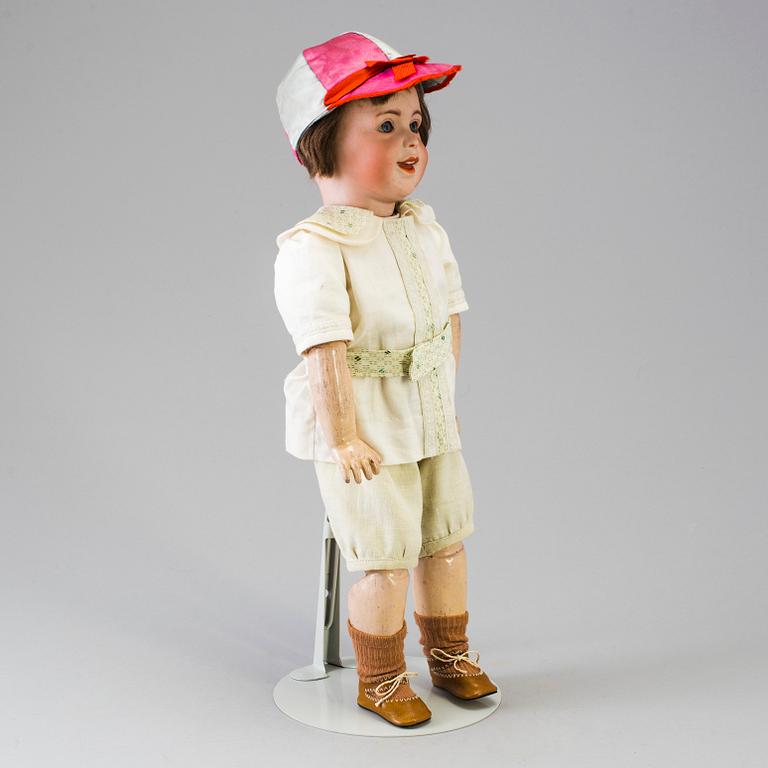 A bisque headed doll 236 by S.F.B.J Paris, Frankce, 1910s.