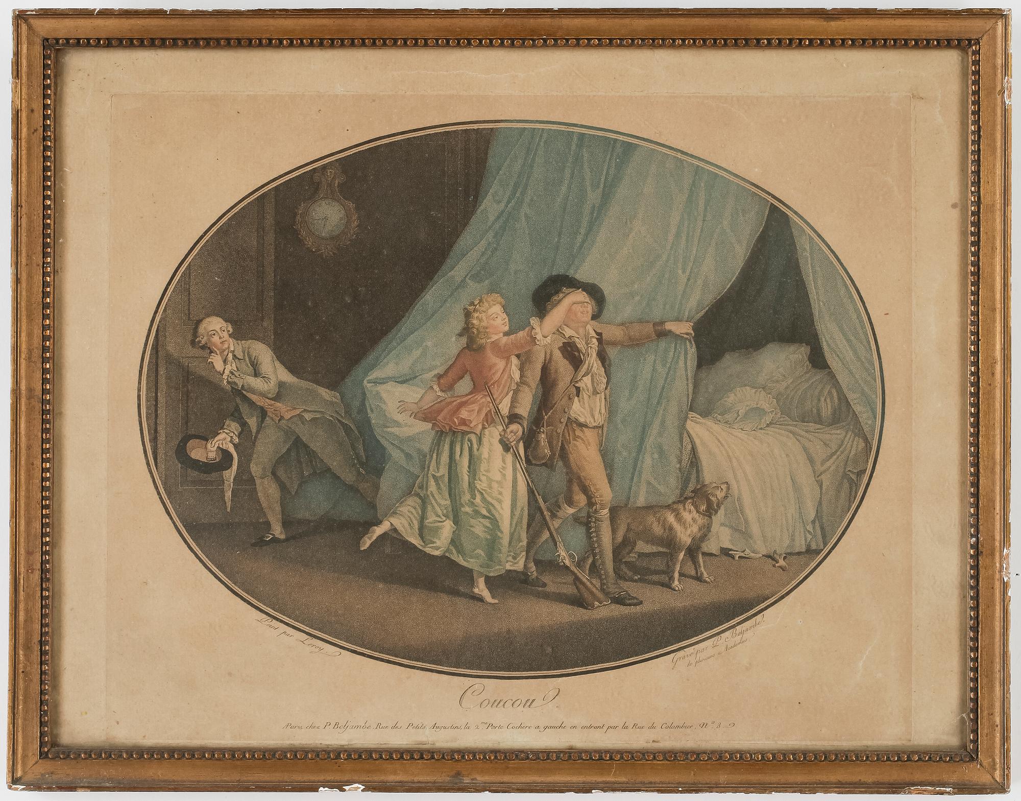 RAMAR MED GRAVYRER, ett par + 1, empire, 1800-talets första hälft.