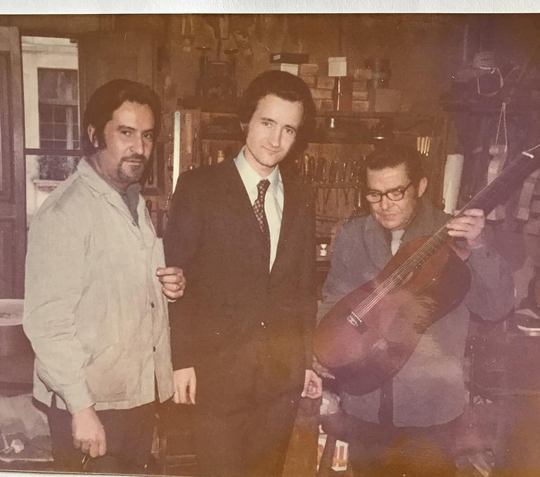 Ignacio Fleta Barcelona, acoustic guitar, "No 168", Spain, 1959.