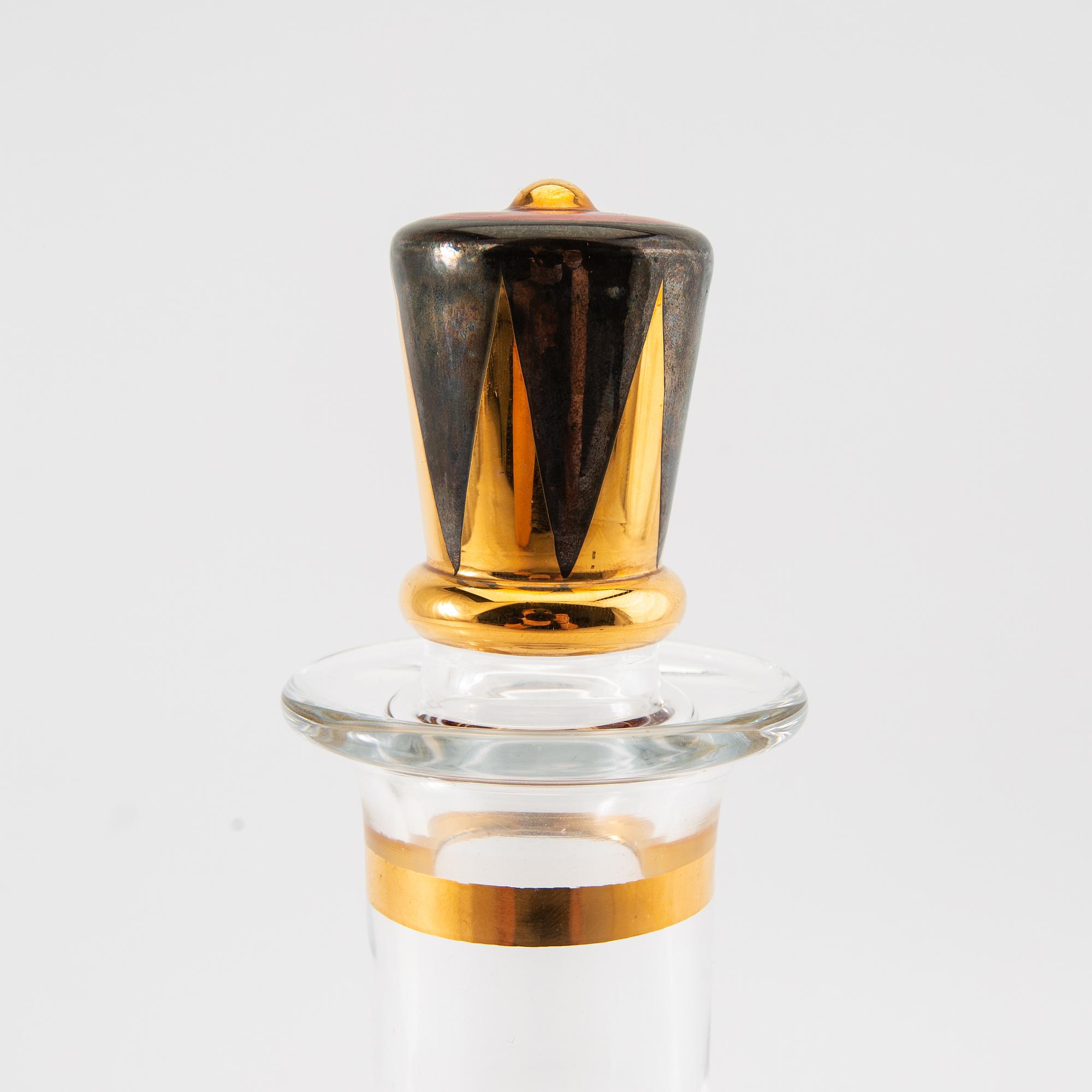 Gunnar Cyrén, karaff, "Nobel", Orrefors.