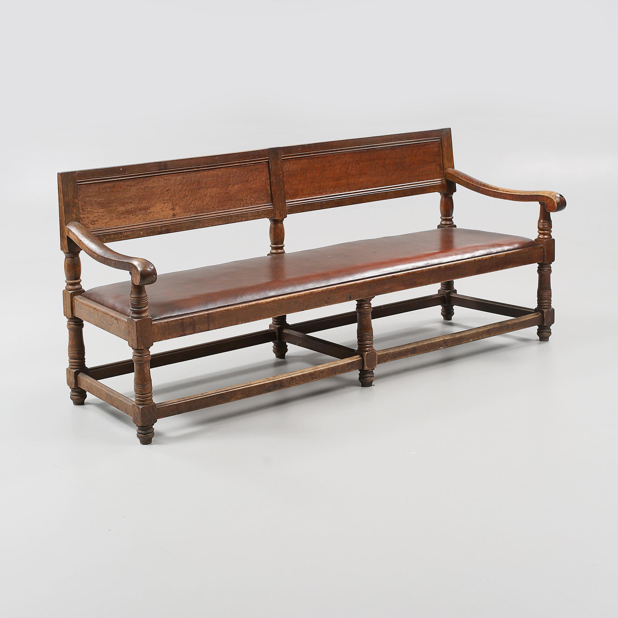 SOFFA, Barockstil, omkring sekelskiftet 1900.