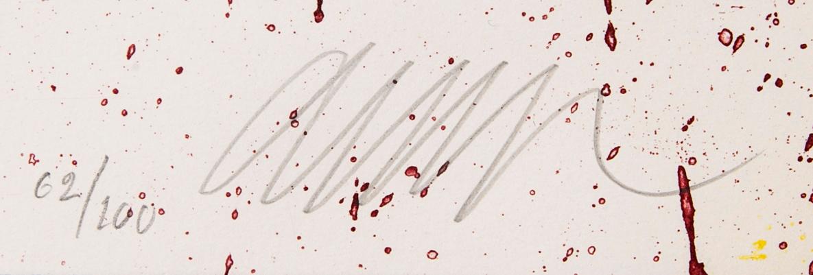 Arman (Armand Pierre Fernandez), FERNANDEZ ARMAN, a book and two signed and numbered lithographs 62/100.