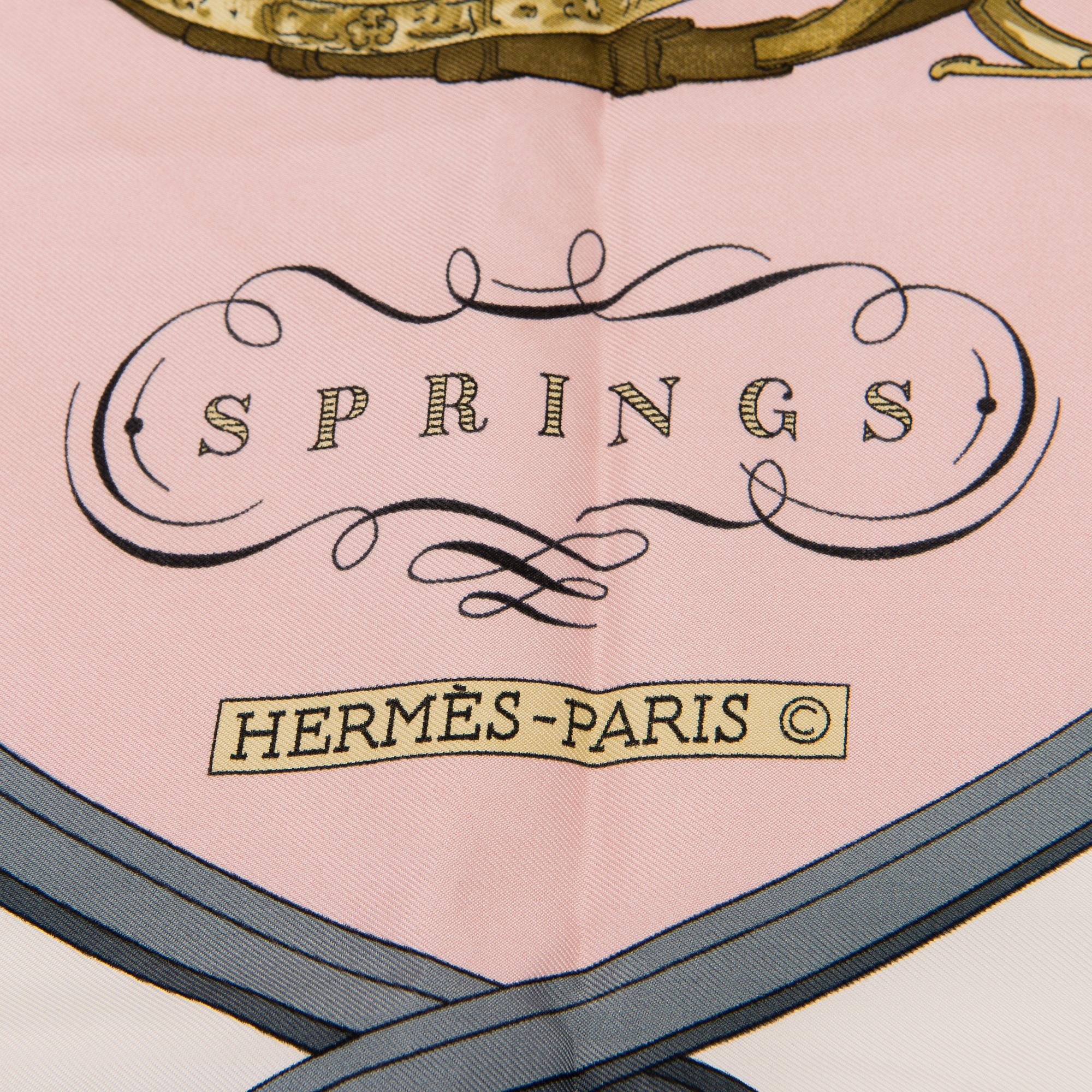 SCARF, "Springs", Hermès.