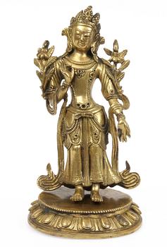 BODISATTVA, sinotibetansk, 1800-tal.