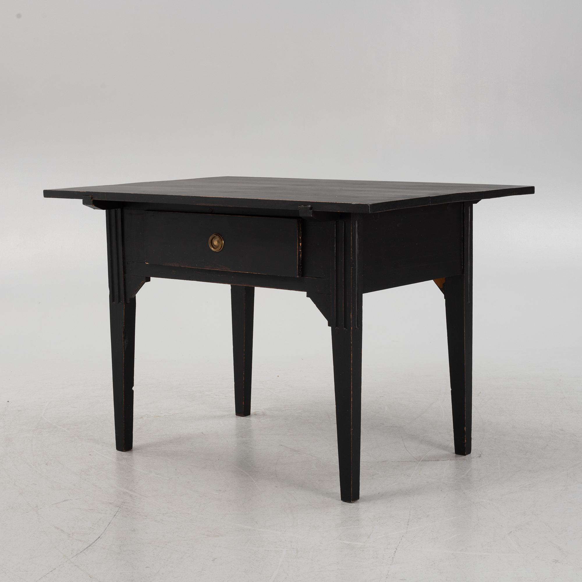A table, late 19th Century.