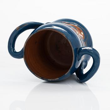 Alfred William Finch, a vase, signed A.W.F. IRIS Finland. Around year 1900.