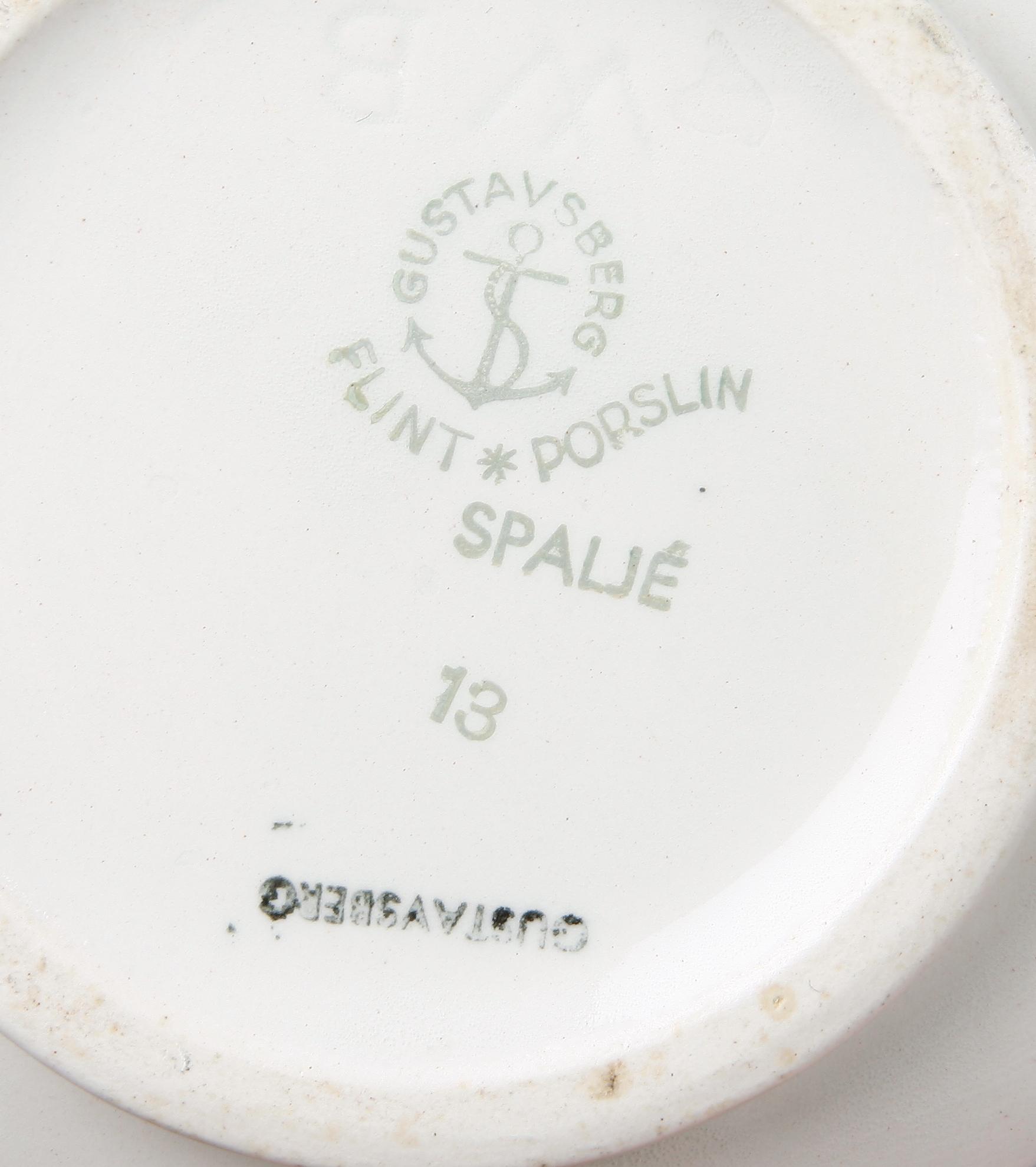 SERVISDELAR, 82 delar, "Spaljé", Wilhelm Kåge, Gustavsberg.