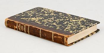 BOK, I-II i en vol, "Försök til en Beskrifning öfwer Nora och Lindes Bergslagers Fögderi..." av P. Mozelius, Örebro 1791.