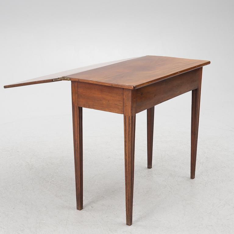 Game table, Gothenburg, circa 1800.