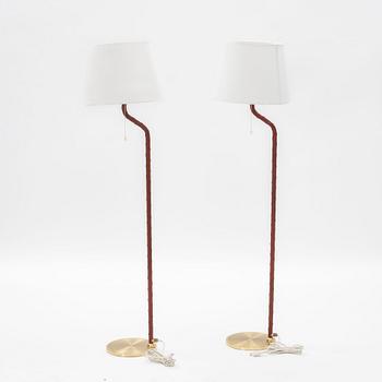 A pair of floor lights from Öja, end of the 20th Century.