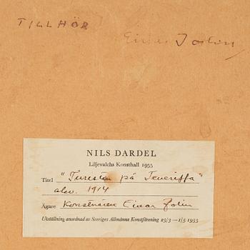 Nils von Dardel, "Turisten på Teneriffa".