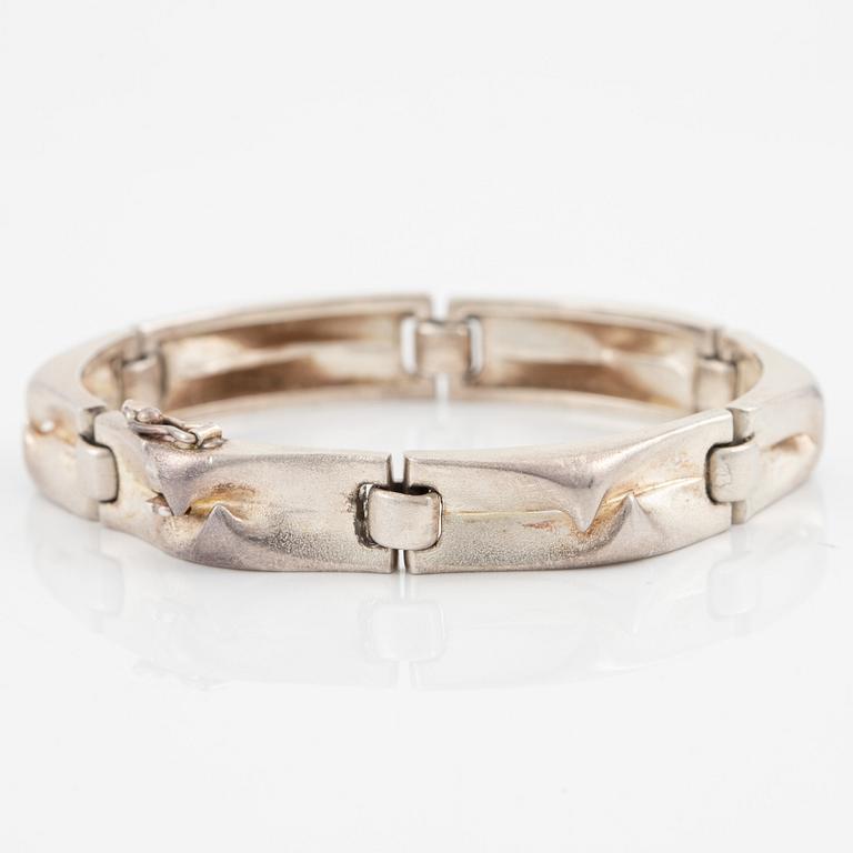 Lapponia bracelet, sterling silver.