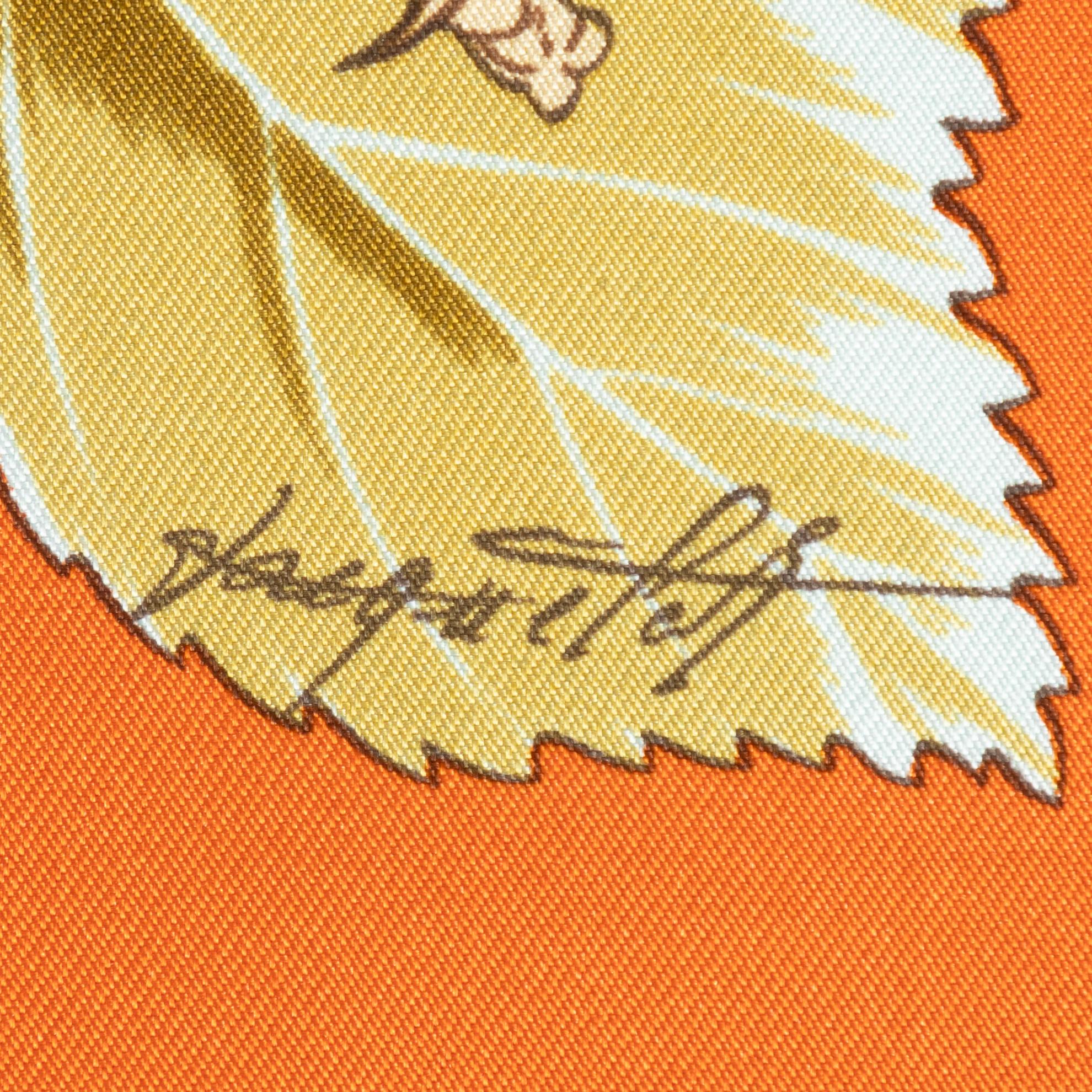 Hermès, scarf, "L'arbre de soie'".