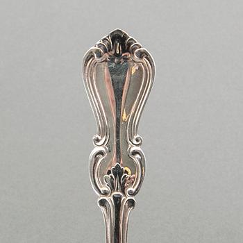 BESTICKSERVICE, 36 delar, silver. "Olga", GAB,  Eskilstuna, 1988/89.