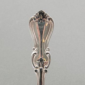 A 36 part 'Olga' silver cutlery, GAB, Eskilstuna, 1988/89.