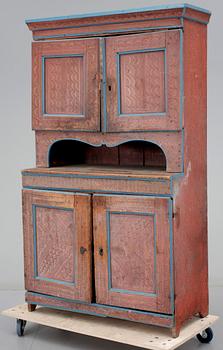 SKÅP, allmoge, Dalarna, 1800-tal.