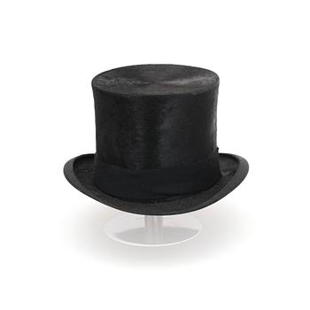 BEST QUALITY, a black felt hat, "the city hat", 1930/40s.