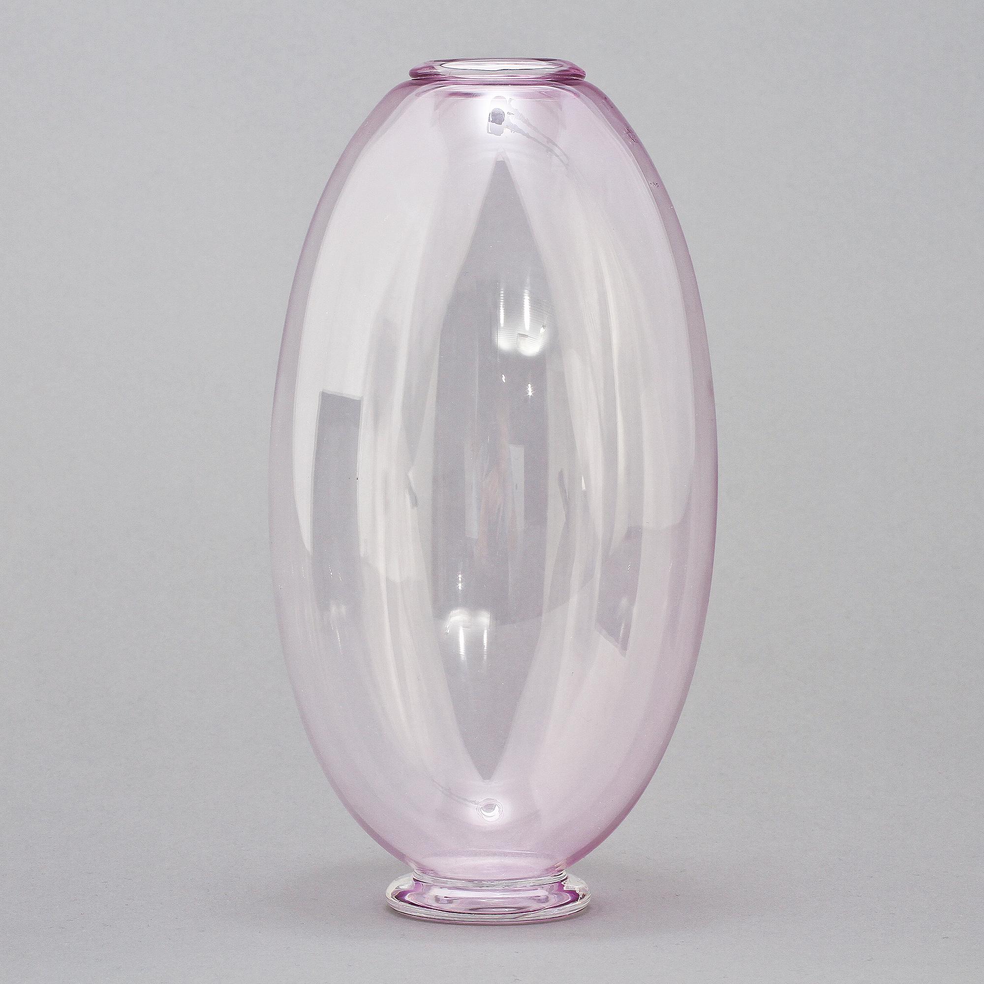 VAS, glas, Edward Hald, Orrefors, 1973.