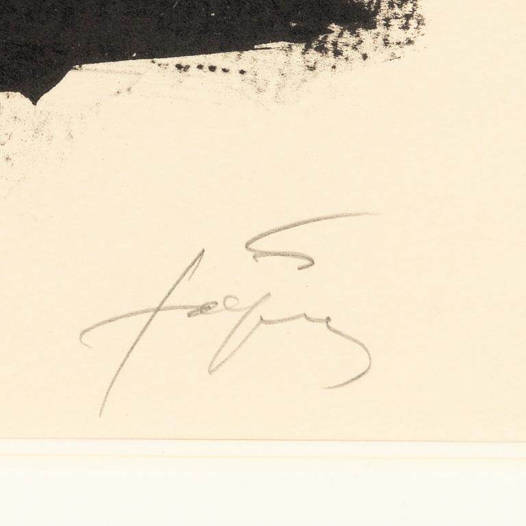 Antoni Tàpies, "Lettre X".