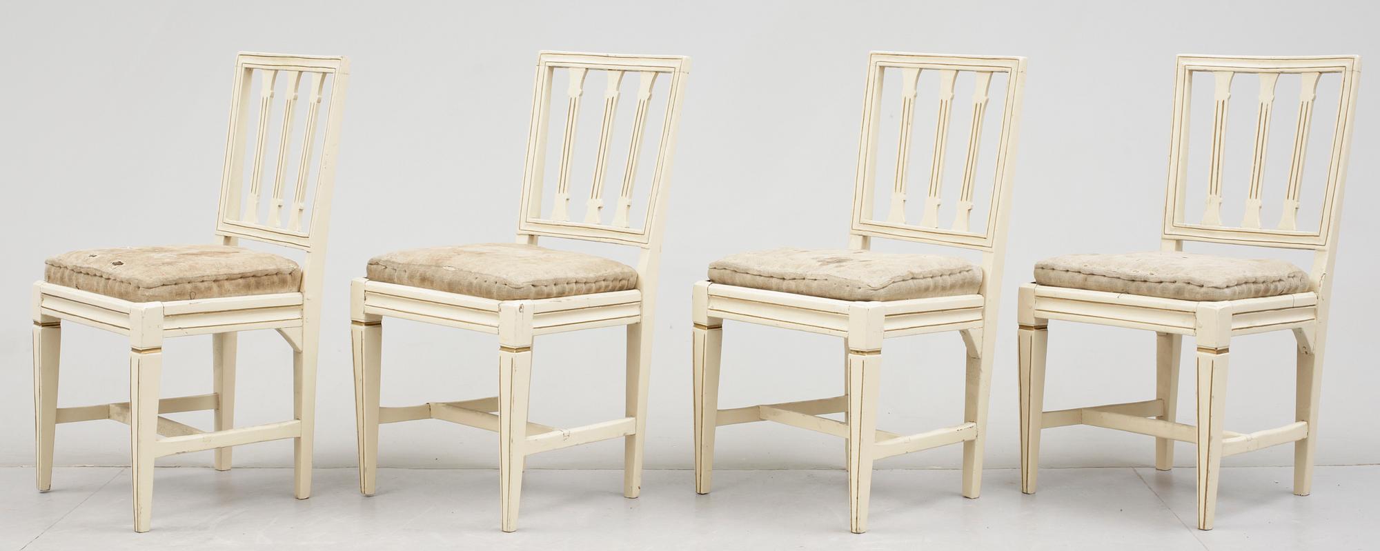 STOLAR, 4 st, sengustavianska, 1800-tal.