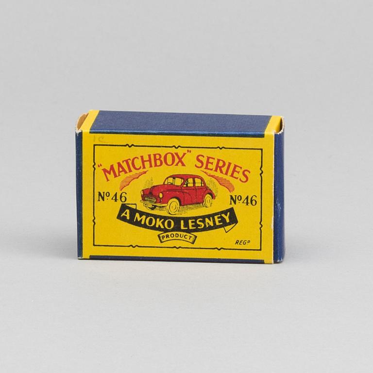 LESNEY MATCHBOX SERIES, Morris Minor 1000 RW 46A-2.