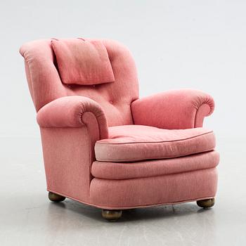 FÅTÖLJ, modell 336, Josef Frank för Firma Svenskt Tenn.