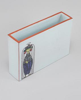 VAS, fajans, "Karneval", Stig Lindberg, Gustavsberg Studiohand, 1958-1962.