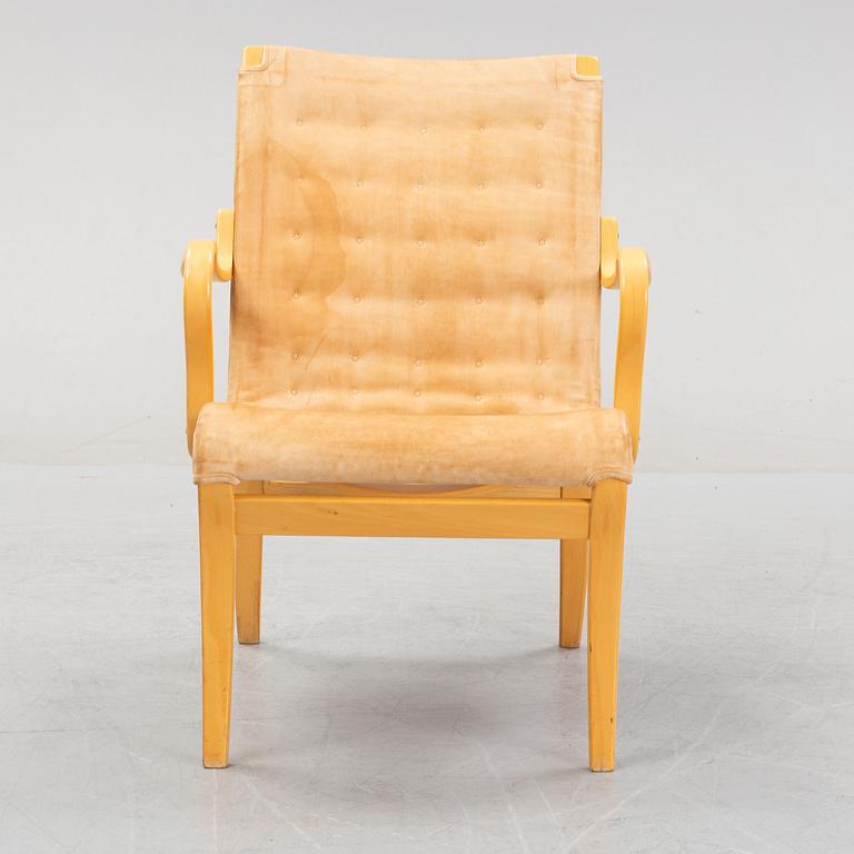 Bruno Mathsson, a 'Mina' easy chair. Mathsson International.