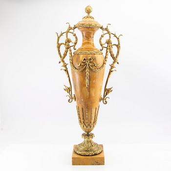 Louis XVI-style urn, France, circa 1900.