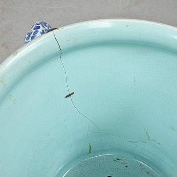 YTTERFODER, flintgods, Gustafsberg, 1897.