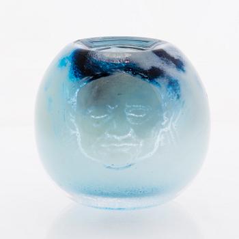 ELLA VARVIO, A vase/ glass sculpture, signed Ella Jaakkola-Varvio 2012.