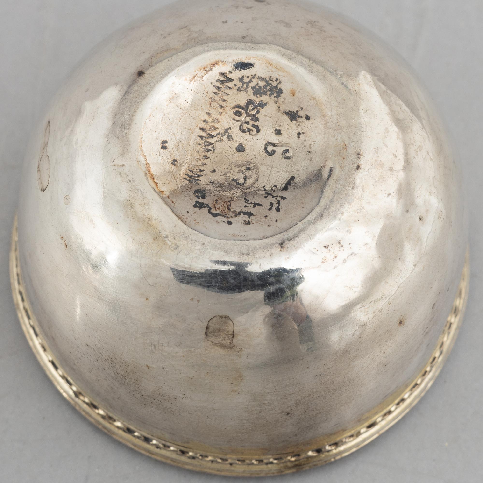 A Swedish silver tumbler, mark of Otto Henrik Sjöberg, Falun, active 1726-1775 (1778).