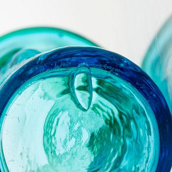 Oiva Toikka, vas, "Bambu", signerad Oiva Toikka Nuutajärvi Notsjö.