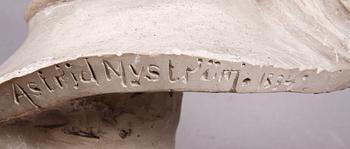 BYST, gips, sign Astrid Nyström 1894.