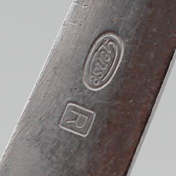BESTICK, 72 delar, "Thebe", stål, Folke Arström, Gense, 1900-talets mitt.