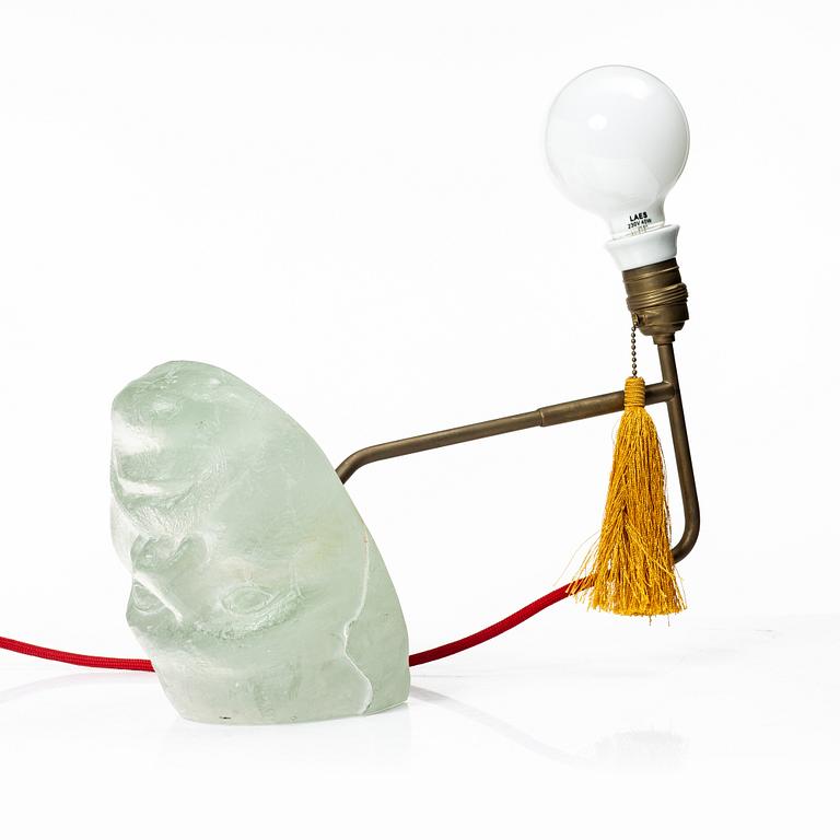Karl-Magnus Nilsson, skulptur/bordslampa.
