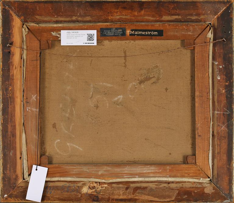 AKKE HUGH MALMESTRÖM, olja på duk, signerad och daterad -22.