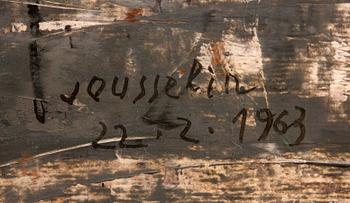 FRANCOIS JOUSSELIN, olja på duk, sign och dat 1963.
