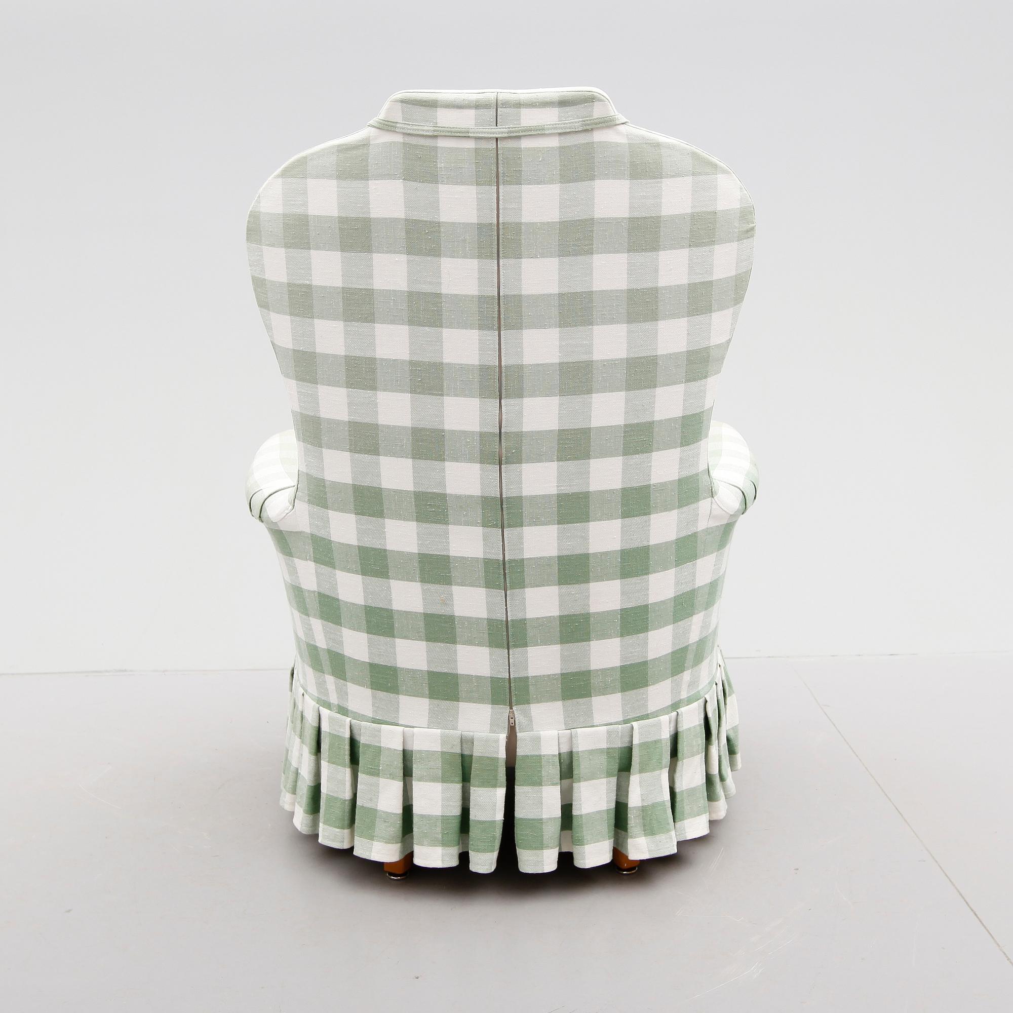 FÅTÖLJ, "Farmor", Carl Malmsten, 1900-talets andra hälft.