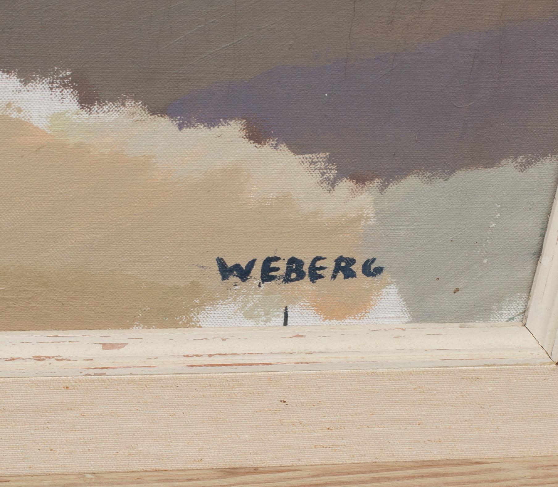 WILLIE WEBERG, olja på duk, signerad.
