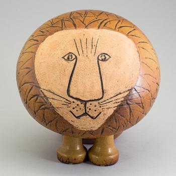 LISA LARSON, a stoneware sculpture "Lejon Maxi", Gustavsberg.