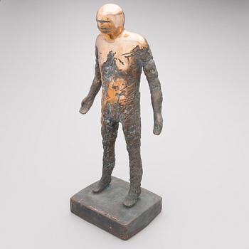 A bronze sculpture signed 1/2 and dated 2012.